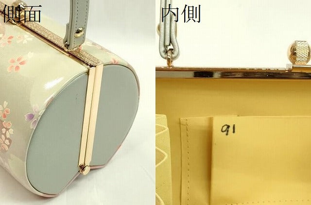 平和屋着物●和装小物 和装バッグ ハンドバッグ 舞花文 逸品 CAAQ8100ju