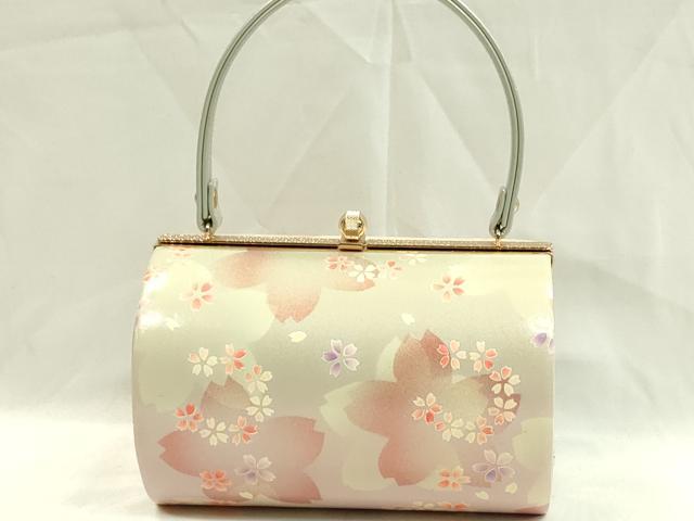 平和屋着物●和装小物 和装バッグ ハンドバッグ 舞花文 逸品 CAAQ8100ju