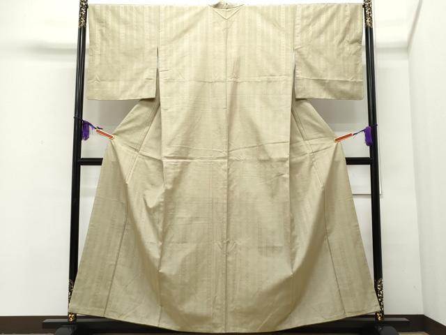 平和屋着物●極上 1897年創業 名門岡野 本場筑前博多織 千年工房 黒田紬 献上 正絹 逸品 CAAQ9070vf