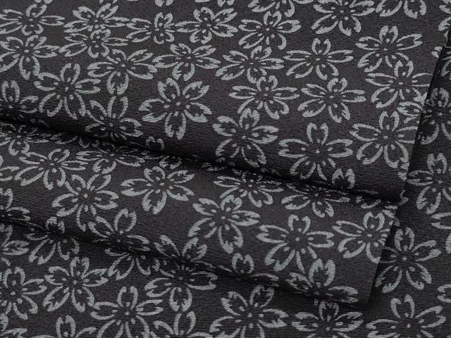 平和屋着物○上質な小紋 舞桜 正絹 逸品 CAAQ9087vf