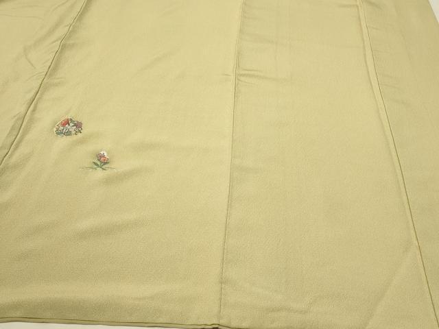 平和屋着物●訪問着 総刺繍 草花文 正絹 逸品 CAAQ9577th