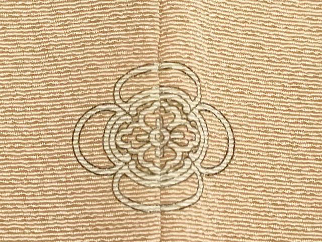 平和屋着物●銀座きしや 訪問着 駒刺繍 吉祥草花文 金彩 正絹 逸品 CAAR6519ze