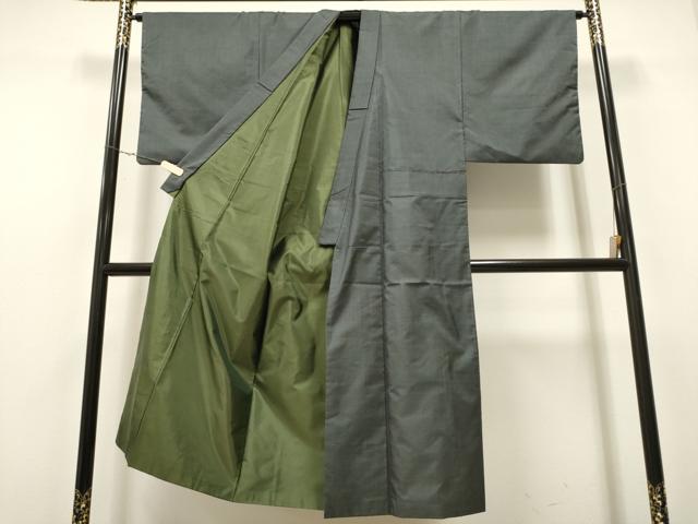 平和屋着物●男性 本場大島紬 アンサンブル 100亀甲 総詰め 正絹 逸品 CAAR7828hy