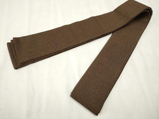 平和屋着物●男性 角帯 霞文 正絹 逸品 CAAR7923hy