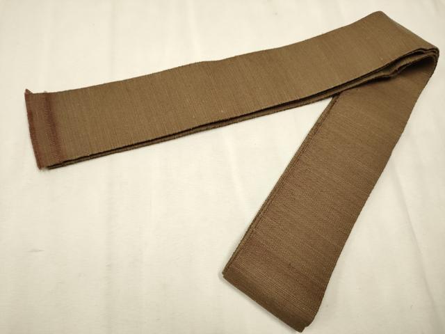 平和屋着物●男性 本場筑前博多織 角帯 紬地 霞文 正絹 逸品 CAAR7928hy