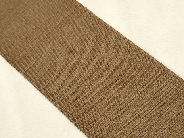 平和屋着物●男性 本場筑前博多織 角帯 紬地 霞文 正絹 逸品 CAAR7928hy