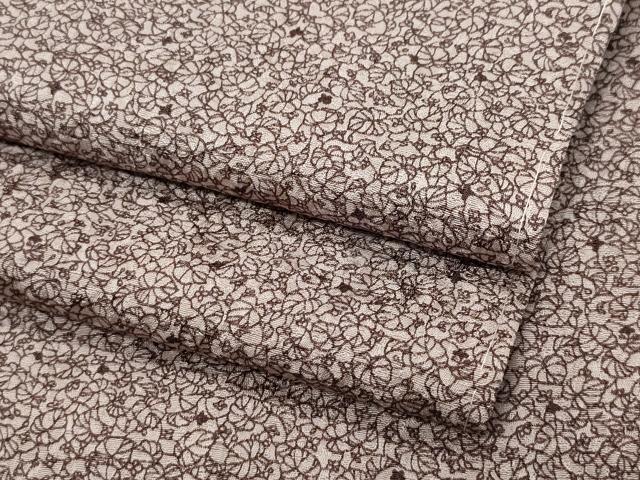 平和屋着物○上質な小紋 舞葉文 ほていや扱い 正絹 逸品 CAAR8150vf