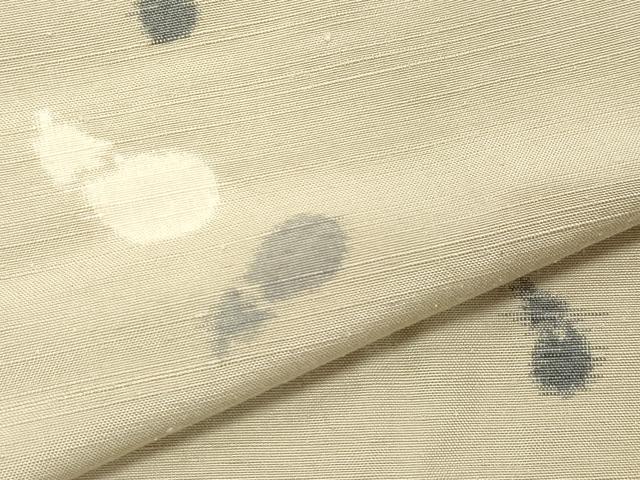 平和屋着物●上質な紬 成り物 瓢箪 正絹 逸品 CAAR8192vf
