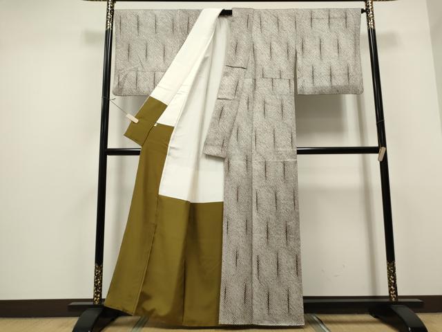 平和屋着物●絞りの開祖 竹田庄九郎 上質な小紋 総絞り 吉祥文 正絹 逸品 CAAS0008th
