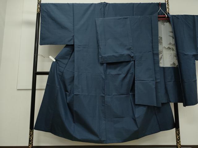 平和屋着物●男性 本場大島紬 アンサンブル 吉祥文 正絹 逸品 CAAS0123th