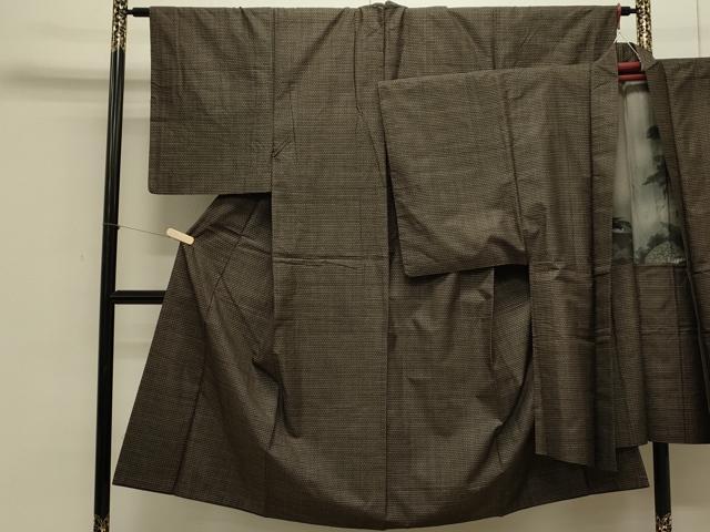 平和屋着物●男性 本場大島紬 アンサンブル 吉祥文 正絹 逸品 CAAS0265th