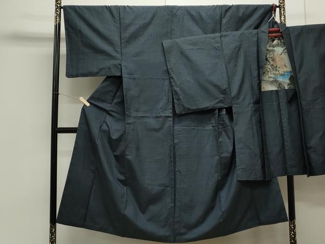 平和屋着物●男性 本場大島紬 アンサンブル 100亀甲 総詰め 正絹 逸品 CAAS0281th