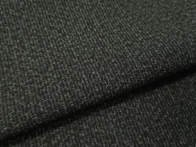 平和屋着物▽男性 単衣 お召 霞文 正絹 逸品 CAAS0675vp