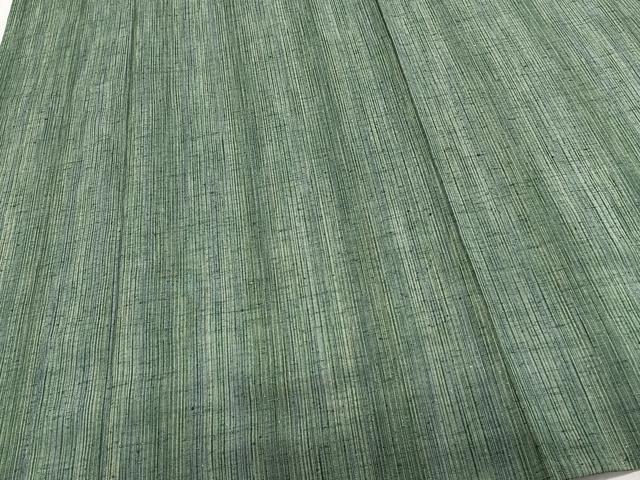平和屋着物▽上質な紬 単衣 縞 正絹 逸品 CAAS2454xi