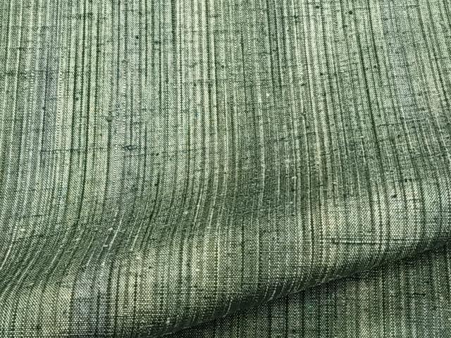 平和屋着物▽上質な紬 単衣 縞 正絹 逸品 CAAS2454xi
