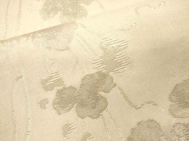 平和屋着物*夏物 六通柄袋帯 蔦の葉文 金糸 正絹 逸品 CAAS3458eg