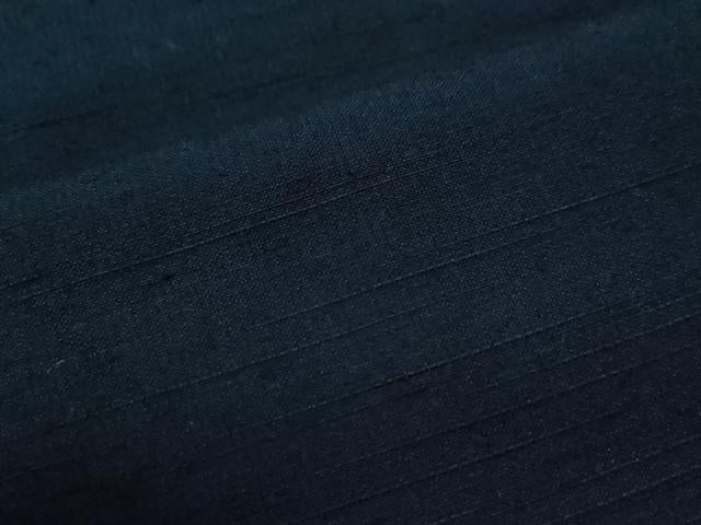 平和屋着物●男性 紬 アンサンブル 色無地 留紺色 正絹 逸品 CAAS6825yc