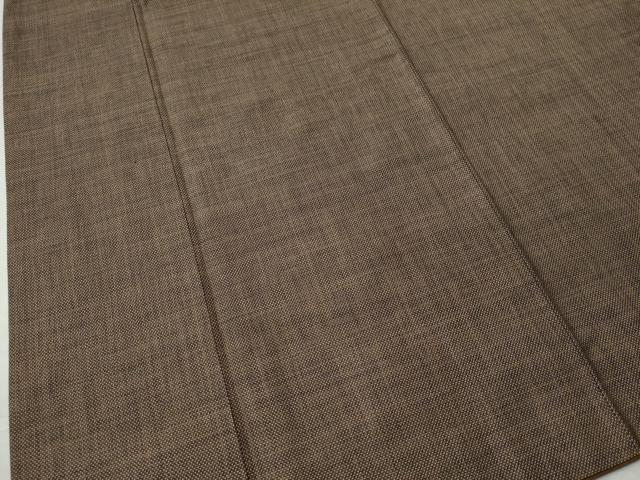 平和屋着物●男性 本場大島紬 アンサンブル 7マルキ 泥染め 正絹 逸品 CAAS6934yc