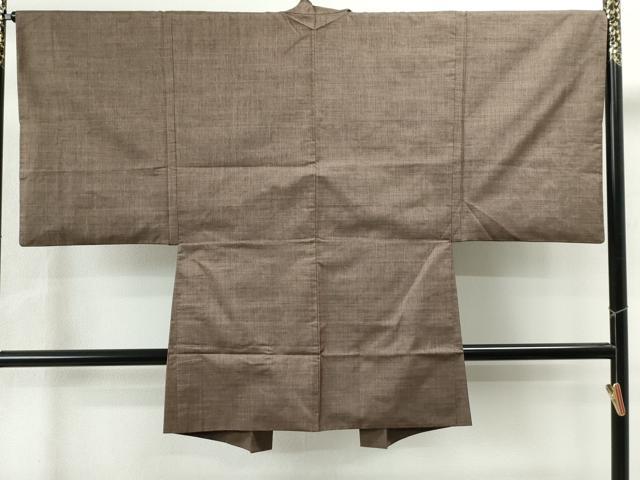 平和屋着物●男性 本場大島紬 アンサンブル 7マルキ 泥染め 正絹 逸品 CAAS6934yc