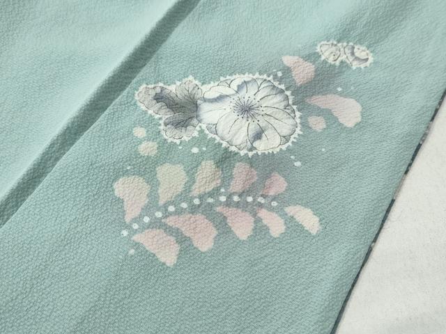 平和屋着物●訪問着 作家物 手描き 絞り 辻が花 暈し染め 正絹 逸品 CAAS7138yc