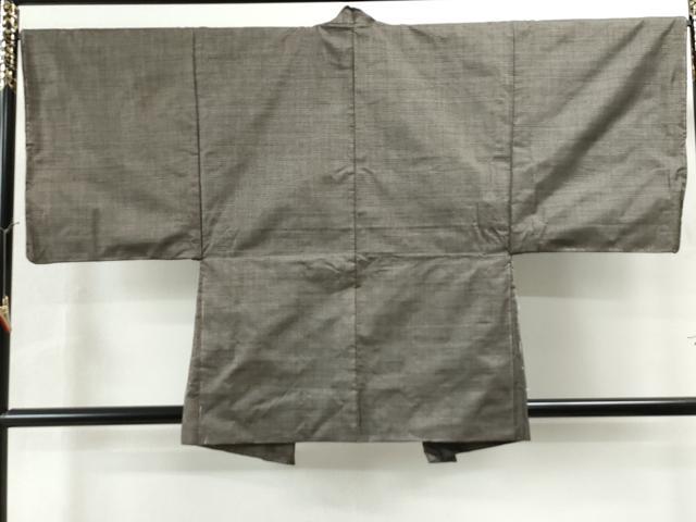 平和屋着物●男性 本場大島紬 アンサンブル 100亀甲 総詰め 正絹 逸品 CAAS7283yc