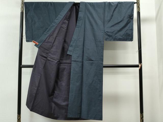 平和屋着物●男性 本場大島紬 アンサンブル 吉祥文 正絹 逸品 CAAS7284yc