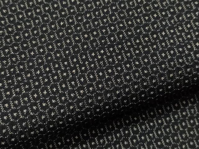 平和屋着物●男性 本場大島紬 アンサンブル 100亀甲 総詰め 正絹 逸品 CAAS8451vf