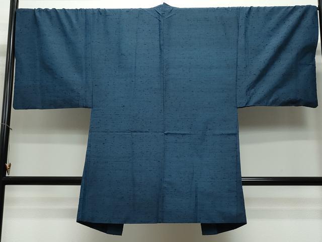 平和屋着物●男性 紬 髭紬・羽織セット 褐返色 正絹 逸品 CAAS8499vf