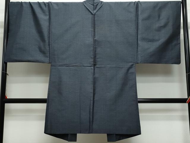 平和屋着物●男性 本場大島紬 アンサンブル 亀甲柄 正絹 逸品 CAAS8503vf