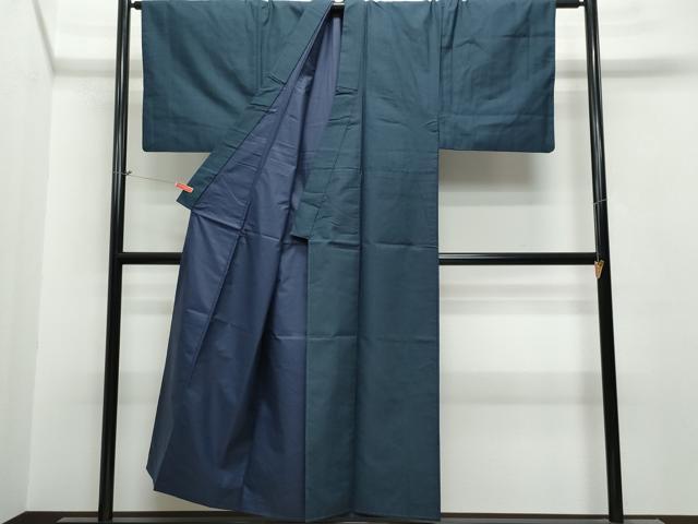 平和屋着物●男性 紬 アンサンブル 100亀甲 正絹 逸品 CAAS8734vf
