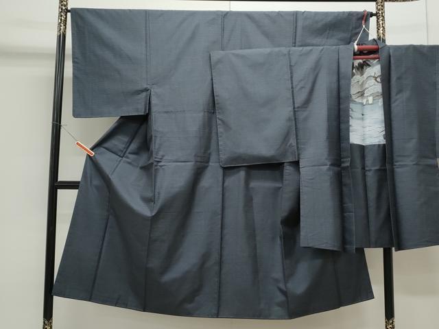 平和屋着物●男性 本場大島紬 アンサンブル 100亀甲 総詰め 正絹 逸品 CAAS9326th