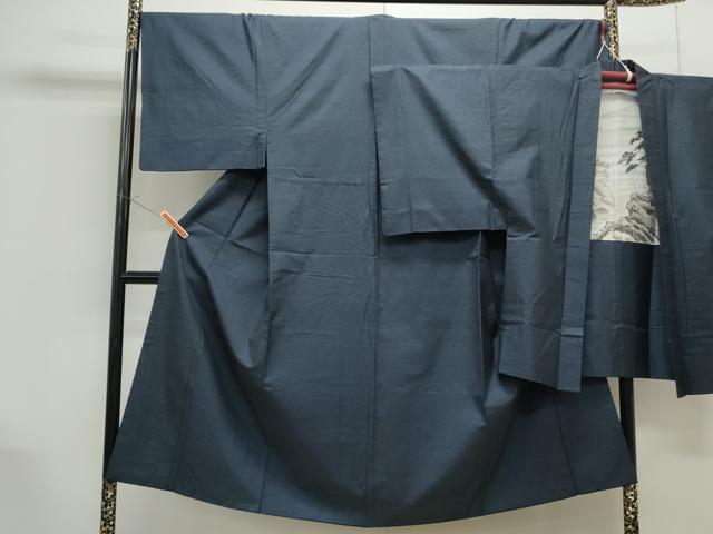 平和屋着物●男性 本場大島紬 アンサンブル 100亀甲 総詰め 正絹 逸品 CAAS9338th