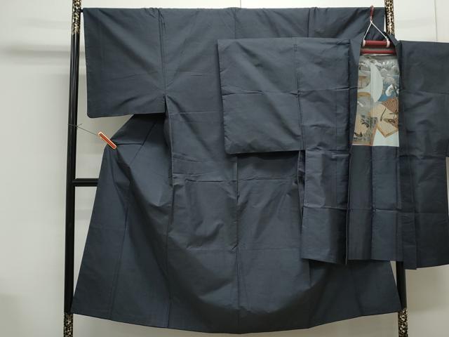 平和屋着物●男性 本場大島紬 アンサンブル 100亀甲 総詰め 正絹 逸品 CAAS9339th