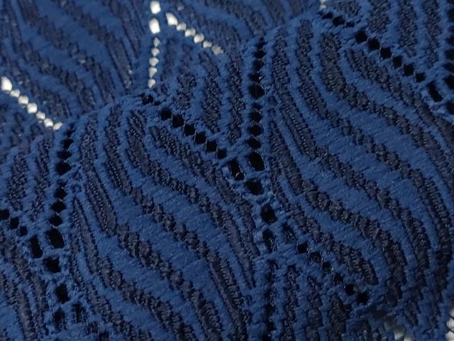 平和屋着物▽和装コート スリーシーズン 春夏秋 塵除け 吉祥文 紺青色 CAAT0578dy
