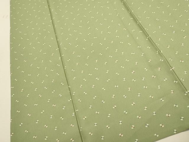 平和屋着物▽小紋 単衣 吉祥文 洗える着物 CAAT0739dy