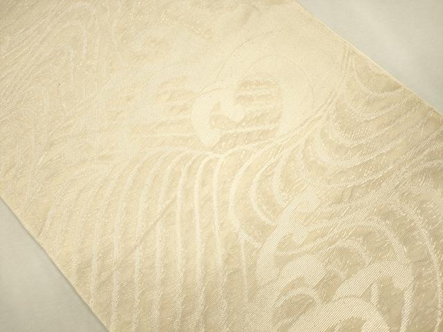 平和屋着物*夏物 六通柄 本袋帯 立波文 銀糸 正絹 逸品 CAAT3622eg
