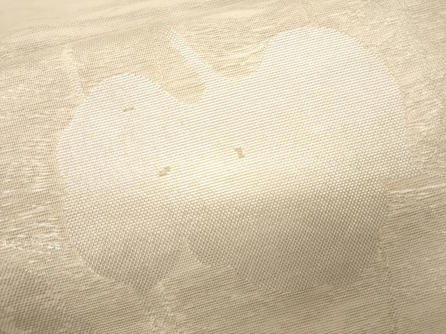平和屋着物*夏物 太鼓柄袋帯 蔦の葉文 金銀糸 正絹 逸品 CAAT3637eg