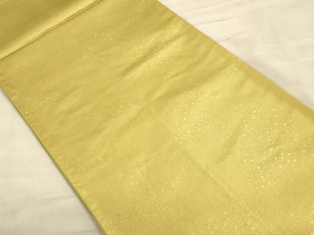 平和屋着物◎六通柄袋帯 霞文 金糸 正絹 逸品 CAAT5166ft