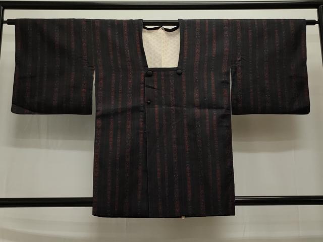 平和屋着物∞道行コート 草花間道 正絹 逸品 CAAT5911id