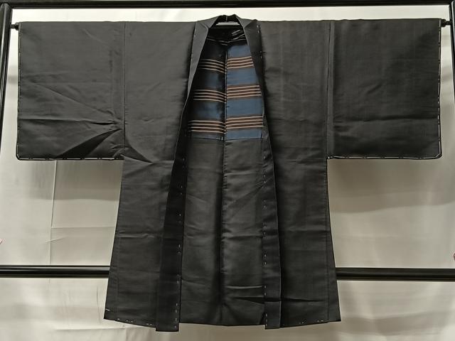 平和屋着物▽男性 長羽織 単衣 吉祥文 正絹 逸品 未使用 CAAT5931id