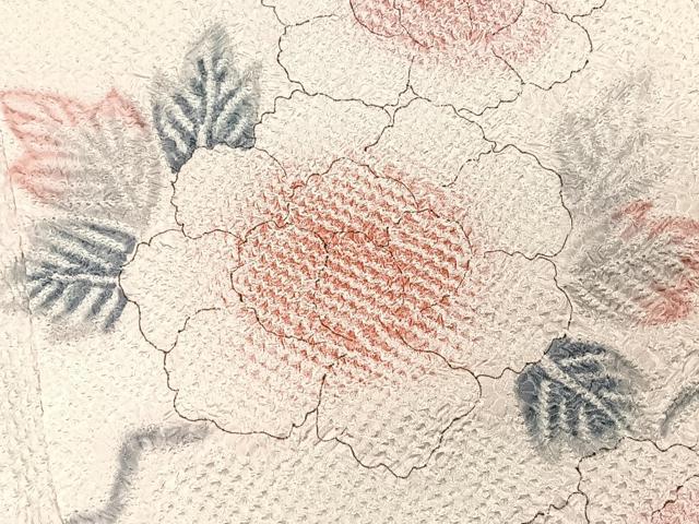平和屋着物#羽織 手描き 総絞り 枝花文 正絹 逸品 CAAT5937id