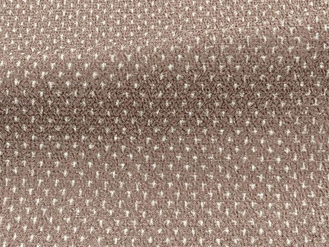 平和屋着物▽本塩沢 単衣 蚊絣 正絹 逸品 CAAT6644xi