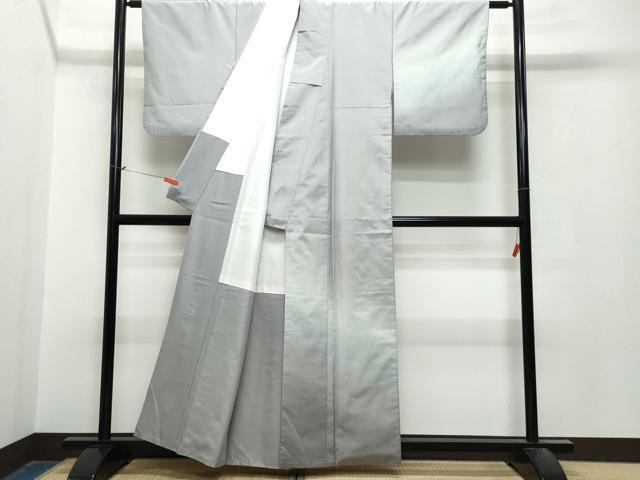 平和屋着物●訪問着 本場染大島紬 霞文 正絹 逸品 CAAT6819vf