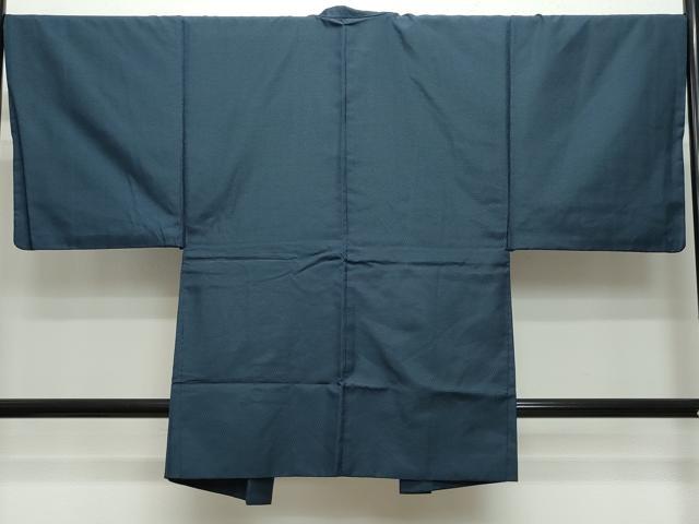 平和屋着物●男性 紬 アンサンブル 100亀甲 正絹 逸品 CAAT6824vf