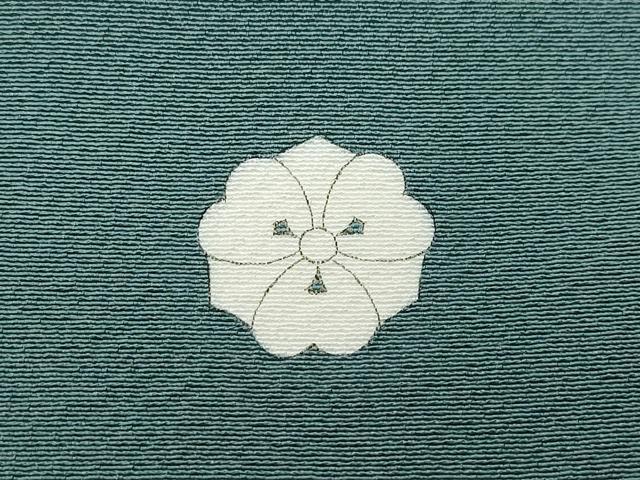 平和屋着物●上質な色無地 錆鉄御納戸色 正絹 逸品 CAAT6999vf