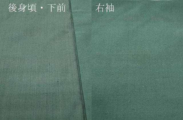 平和屋着物●上質な紬 色無地 仙斎茶色 正絹 逸品 未使用 CAAT7121vf