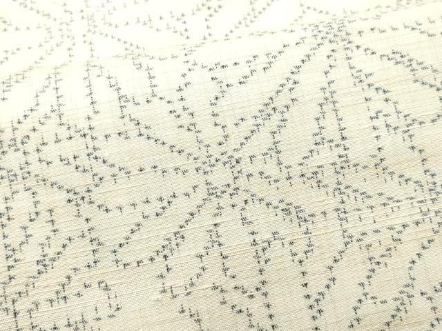 平和屋着物●上質な紬 菊尽くし 正絹 逸品 CAAT7122vf