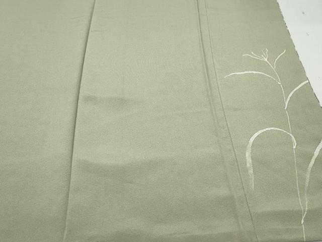 平和屋着物●ろう彩工芸 奥村一心 訪問着 草木文 暈し染め 正絹 逸品 CAAT7131vf