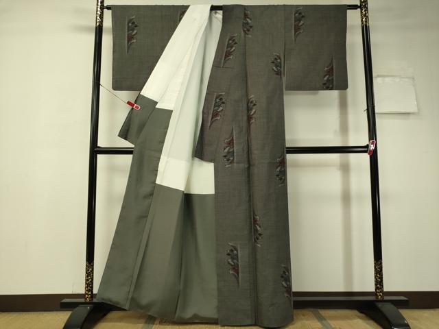 平和屋着物●本場大島紬 9マルキ 吉祥文 正絹 逸品 CAAT7547vp