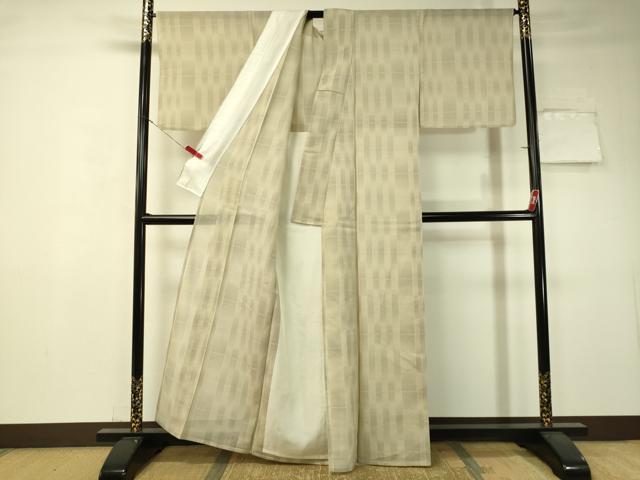 平和屋着物*夏物 本場大島紬 夏大島 9マルキ 吉祥文様 正絹 逸品 CAAT7590vp